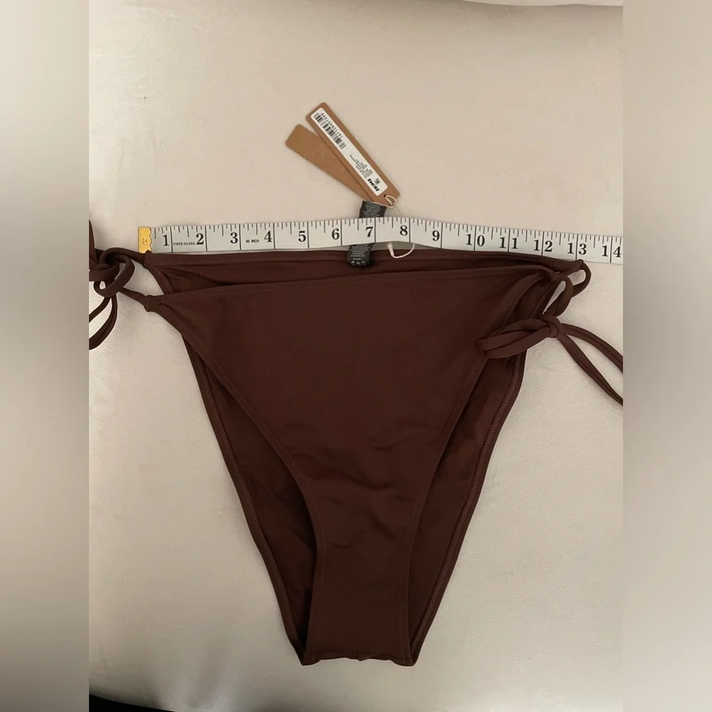NWT Skims Two Piece Swimsuit Bikini Top & Bottom Cocoa Color Size 2X